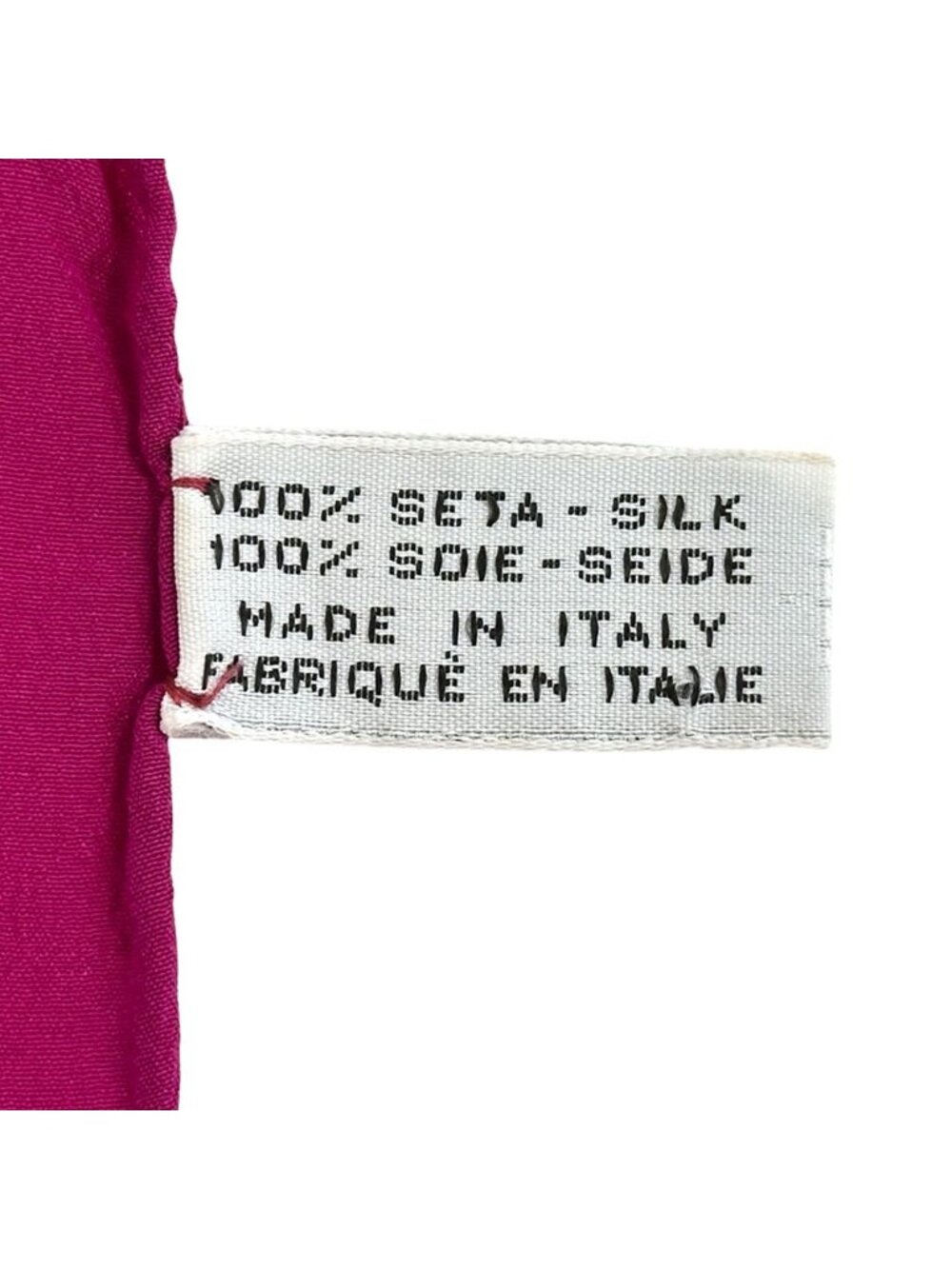 Chanel Scarf Mademoiselle Silk Purple Sheer Large - Picture 3 of 14